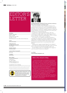 Editor's Letter - Engineering and Technology